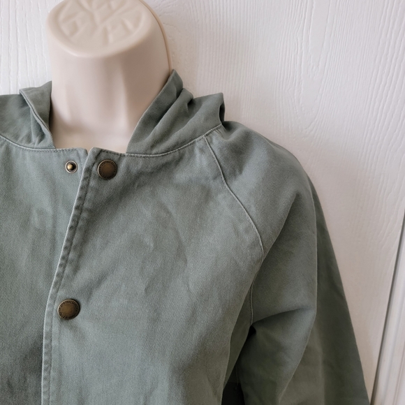 Spiritual Gangster Hooded Military Jacket - Picture 4 of 12